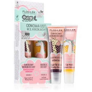 FlosLek Laboratorium Vege Lip Care Renewal set îngrijire buze - imagine 2